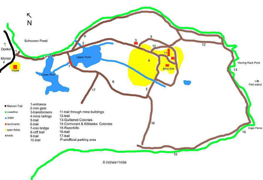 Schooner Pond Map